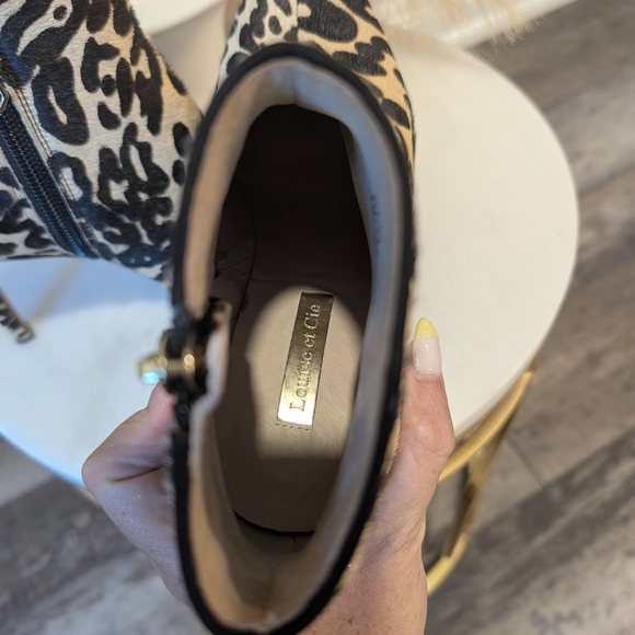 Louise et Cie Black and Cream Ankle Booties - Picture 9 of 10